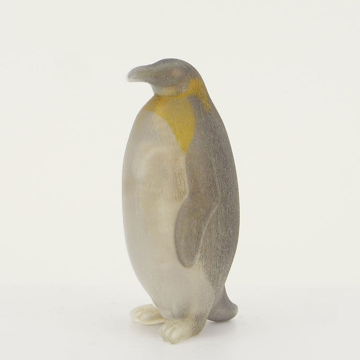 玉骨標本　カラー版　コウテイペンギン　Sサイズ　半完成品(研磨なし)