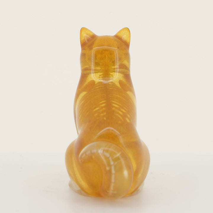 玉骨標本　カラー版　シバイヌ　Sサイズ　半完成品(研磨なし)