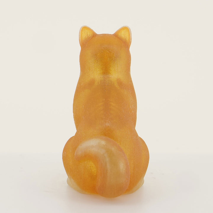 玉骨標本　カラー版　シバイヌ　Sサイズ　半完成品(研磨なし)