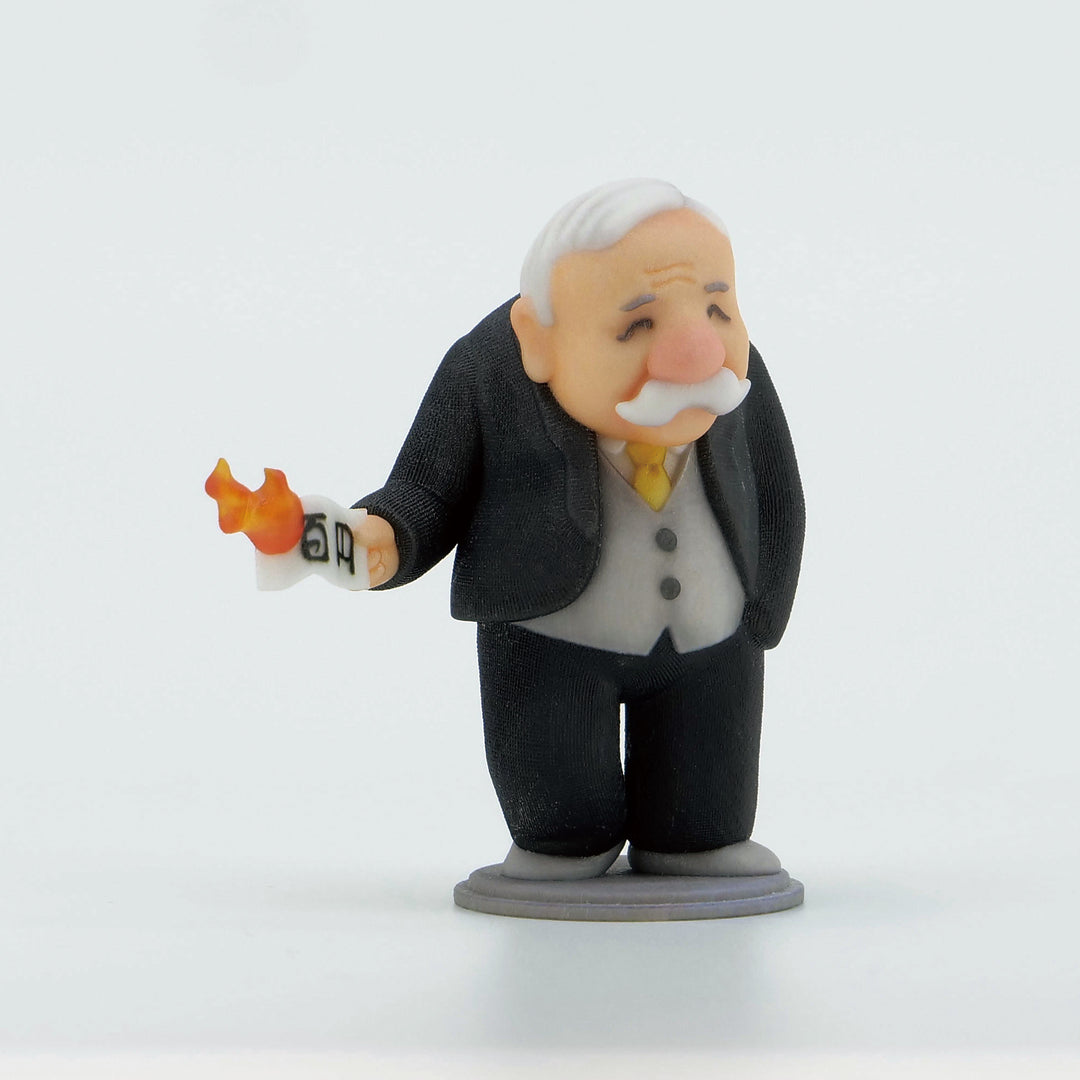 どうだ明るくなったろう 成金おじさん｜風刺画 和田邦坊 アクリルスタンド付き