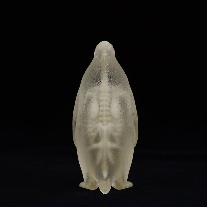 玉骨標本　コウテイペンギン　Sサイズ　半完成品(研磨なし)